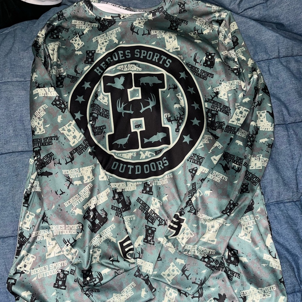 Camouflage Heroes Sport Outdoors Shirt